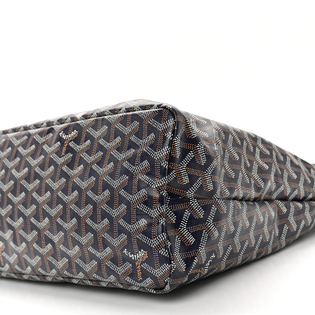 Goyardine Boheme Hobo Navy Blue