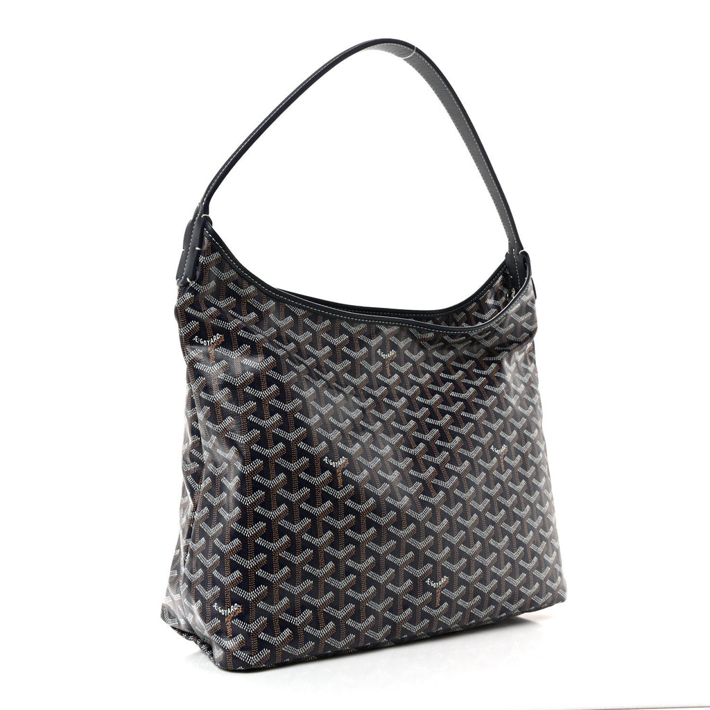 Goyardine Boheme Hobo Navy Blue