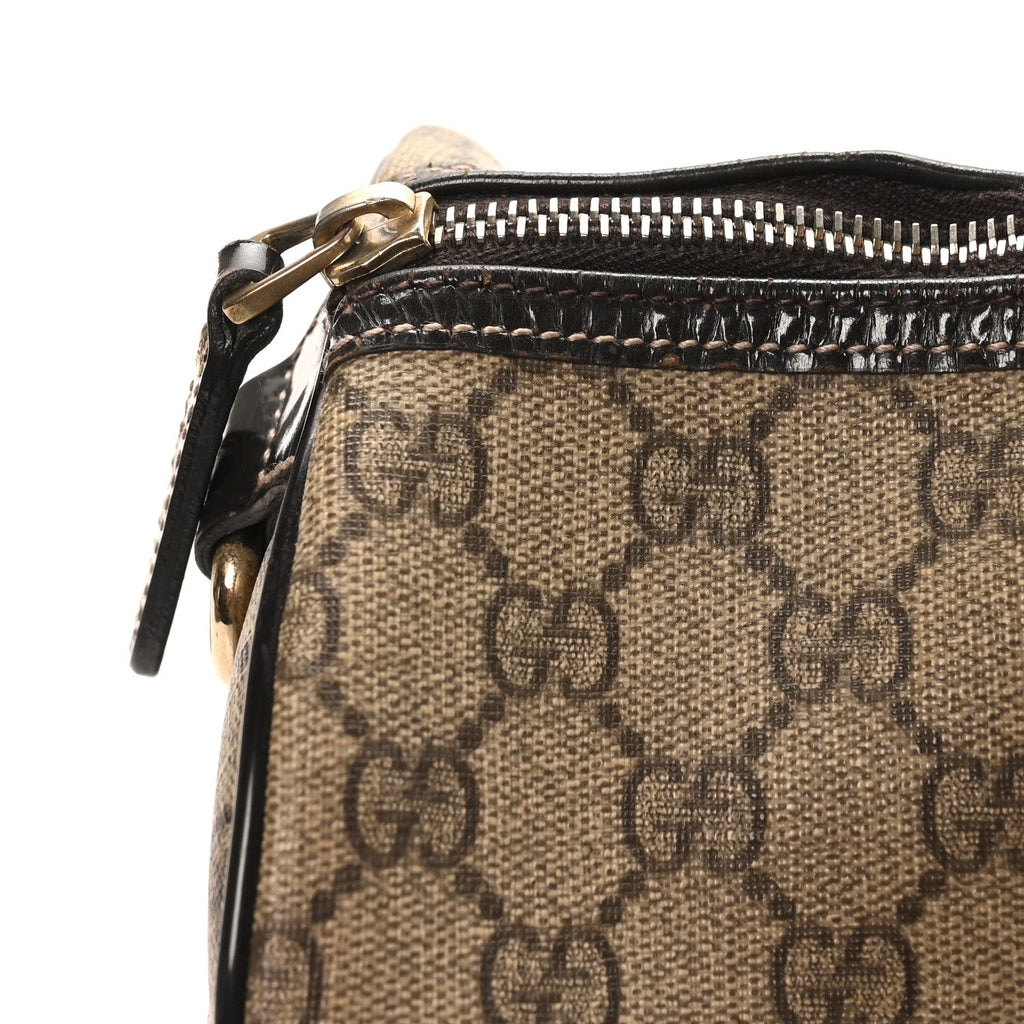 GG Plus Monogram Medium Joy Boston Dark Brown