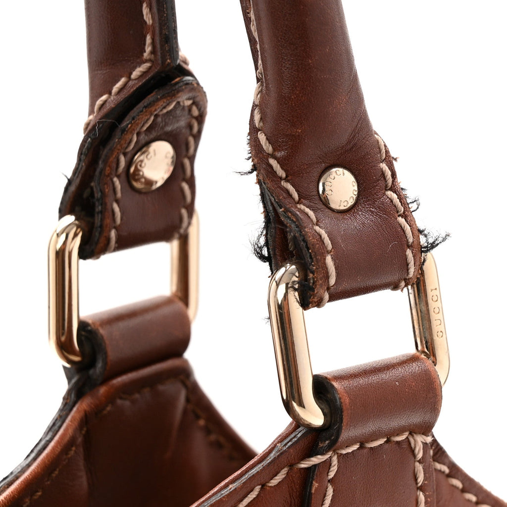 Diamante Medium Sukey Tote Brown