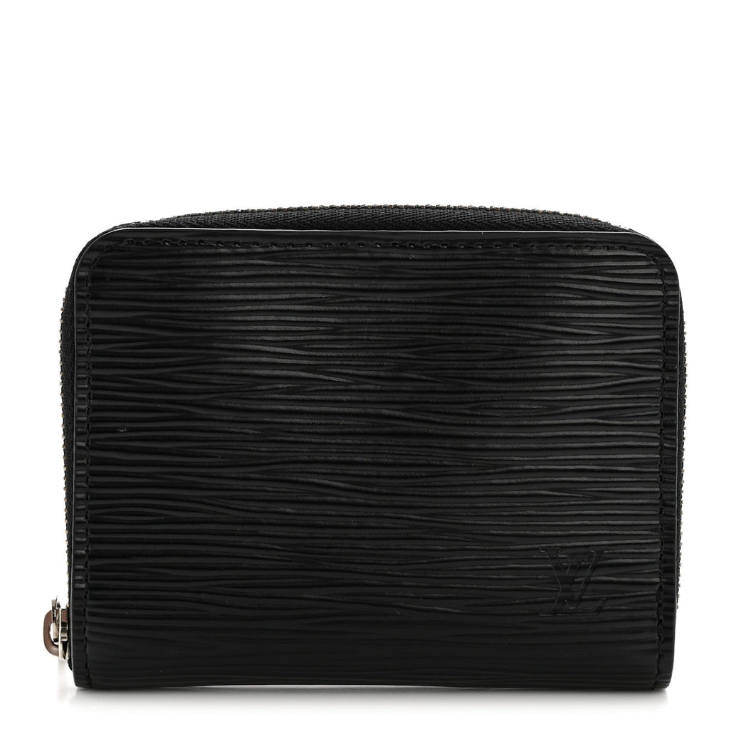 Epi Zippy Coin Purse Black