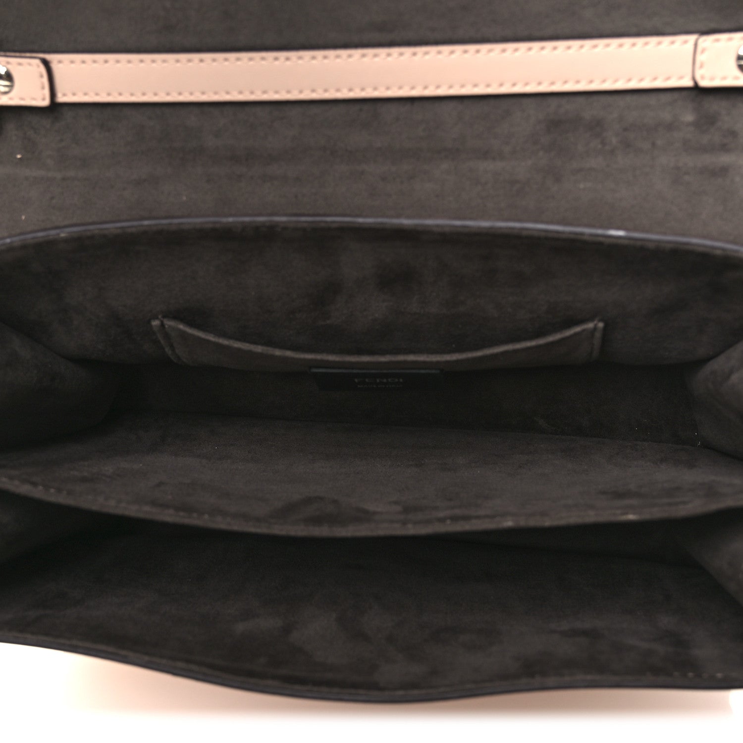 Vitello Liberty Scalloped Studded Kan I Shoulder Bag Camelia