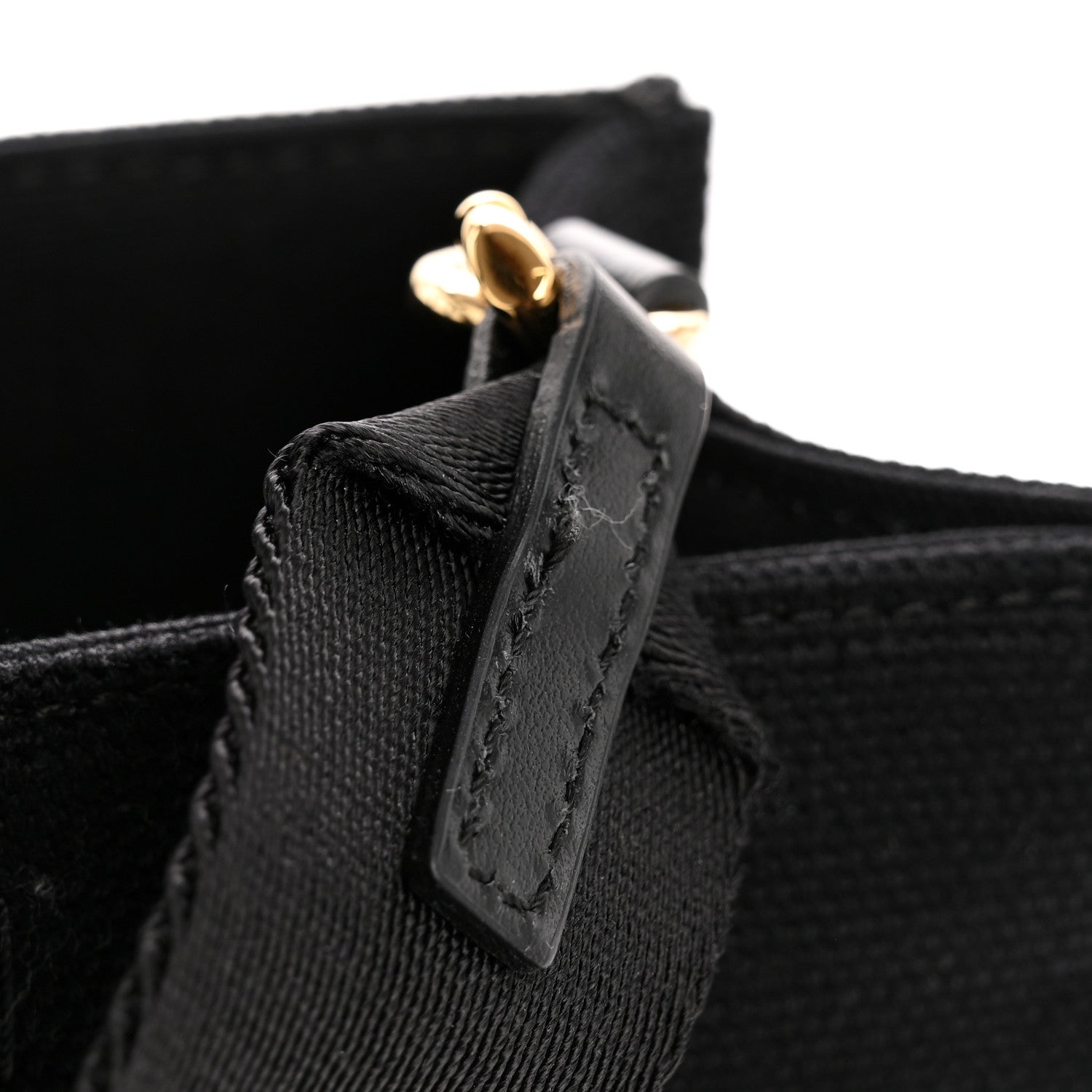 Canvas Small G Tote Black