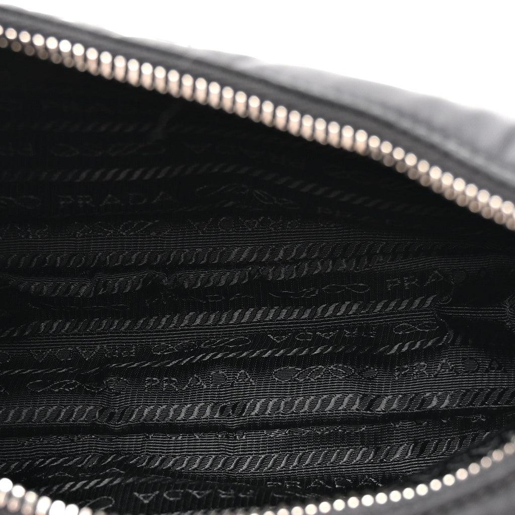 Re-Nylon Saffiano Re-Edition 2005 Shoulder Bag Black