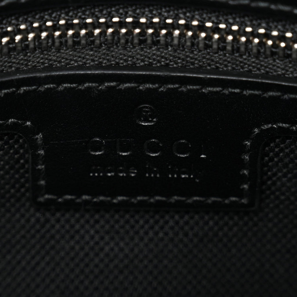 GG Supreme Monogram Small Crossbody Bag Black