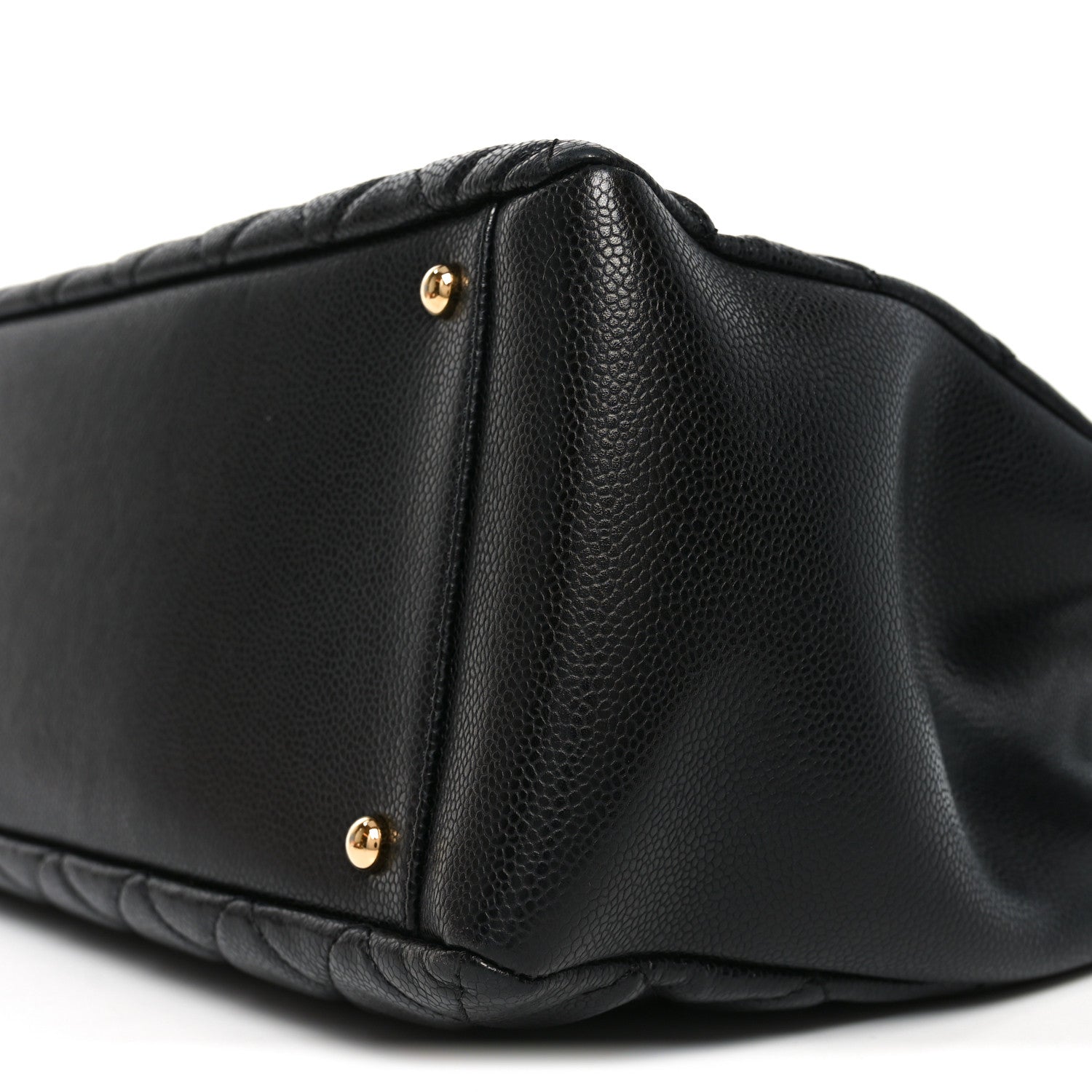 Caviar Quilted XL Grand Shopping Tote GST Black