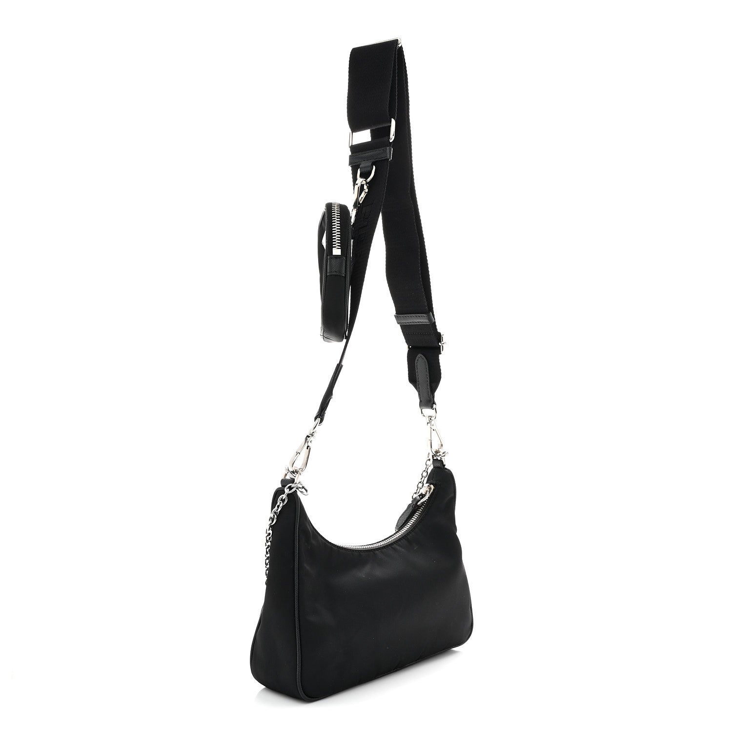 Nylon Re-Edition 2005 Shoulder Bag Black