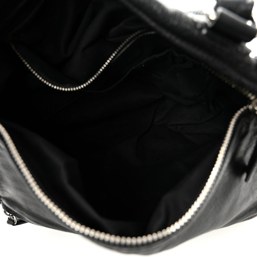 Sugar Goatskin Medium Pandora Black