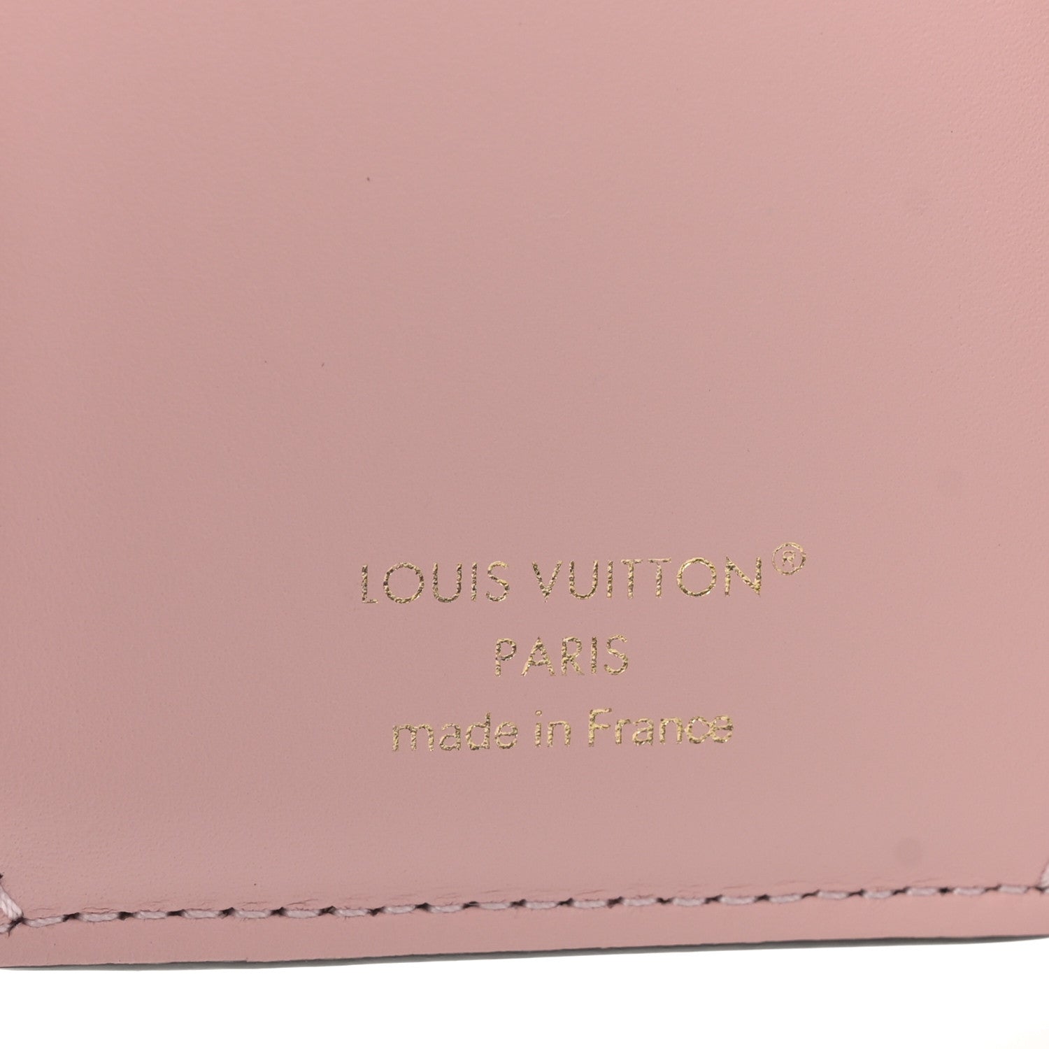Monogram Celeste Wallet Rose Ballerine