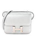 Metallic Chevre Chamkilight Constance 18 Argent