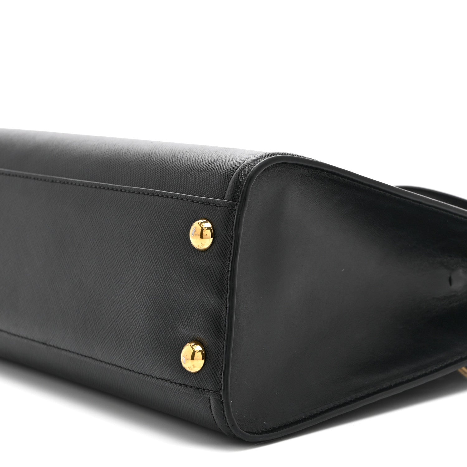 Saffiano Soft Calfskin Large Tote Black