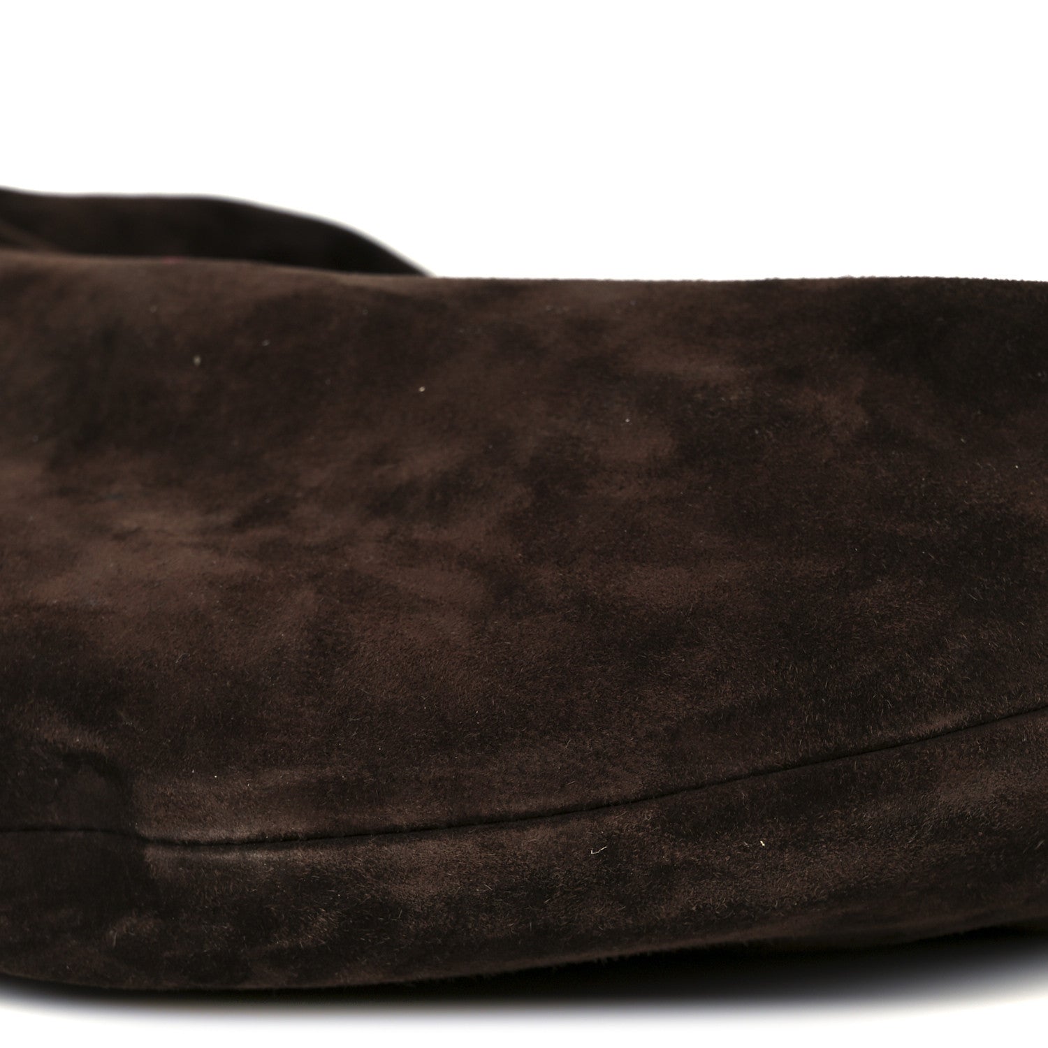 Suede Calfskin Medium Olivia Hobo Coffee