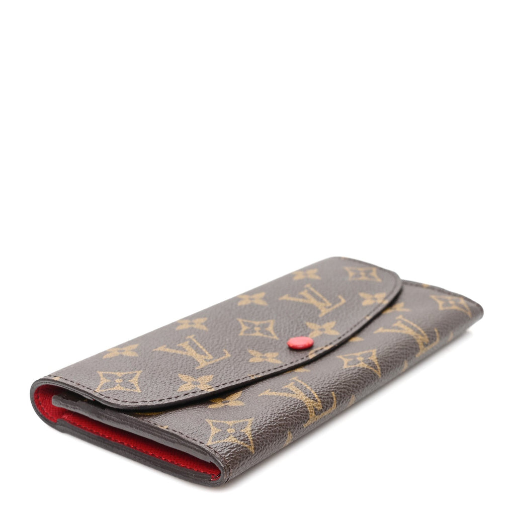 Monogram Emilie Wallet Fuchsia