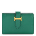 Epsom Mini Bearn Wallet Vert Jade
