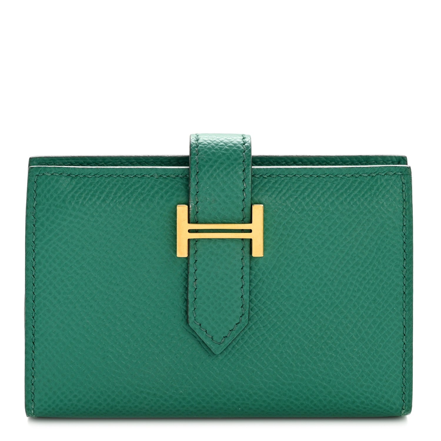Epsom Mini Bearn Wallet Vert Jade