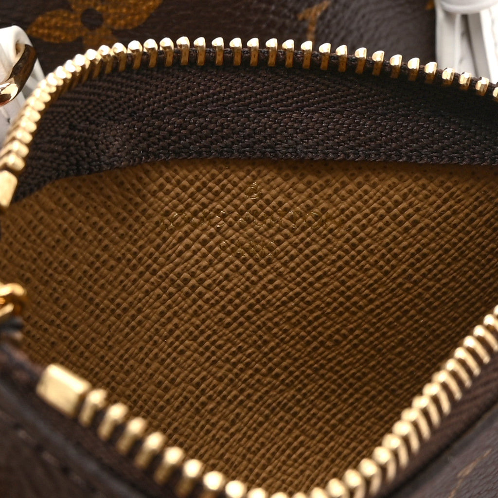 Monogram LV Match Nano Bucket Bag White