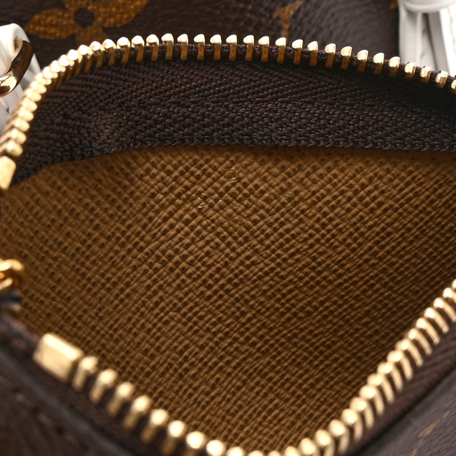 Monogram LV Match Nano Bucket Bag White