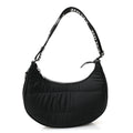 Nylon Ava Shoulder Bag Black