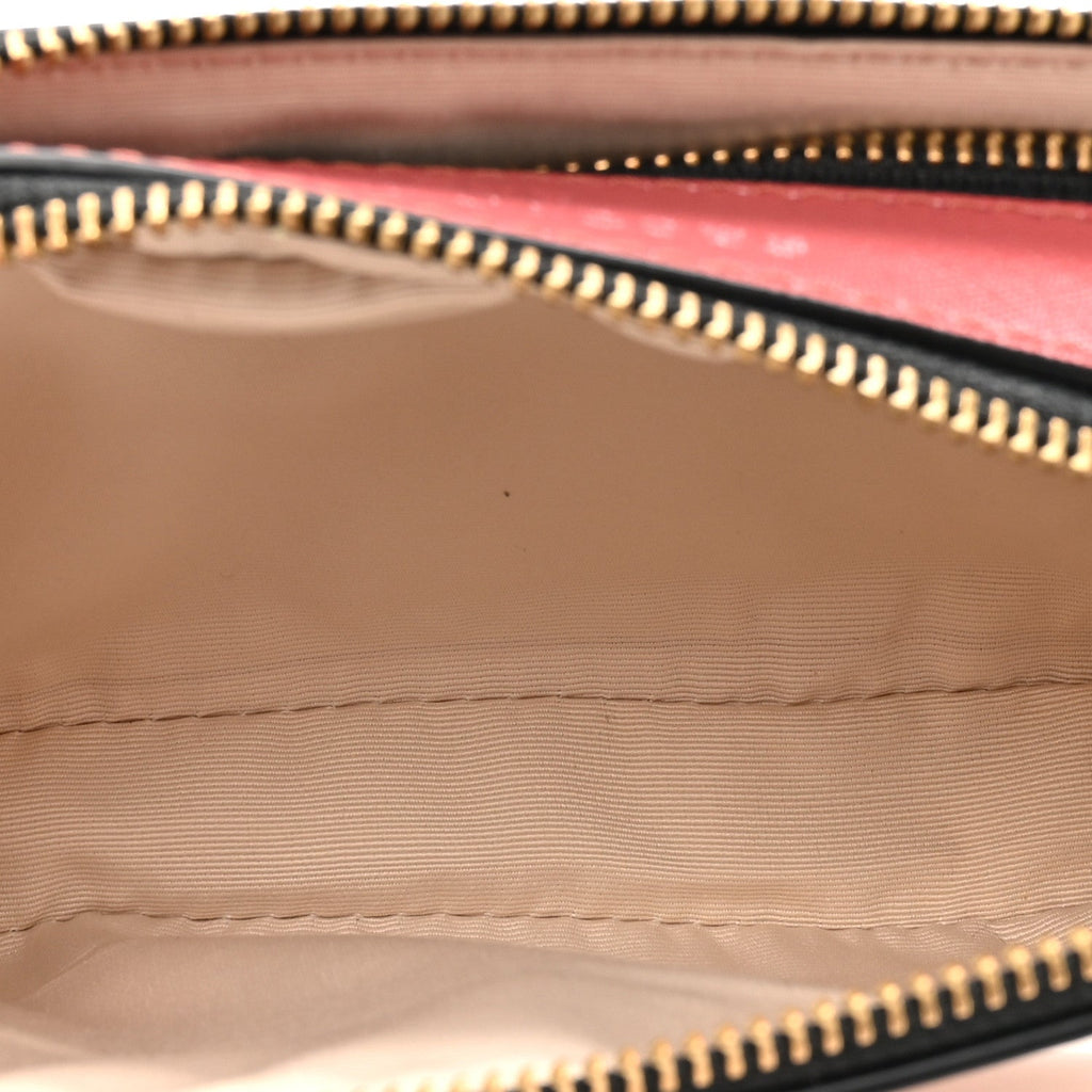 Saffiano Small Snapshot Camera Bag New Rose Multicolor