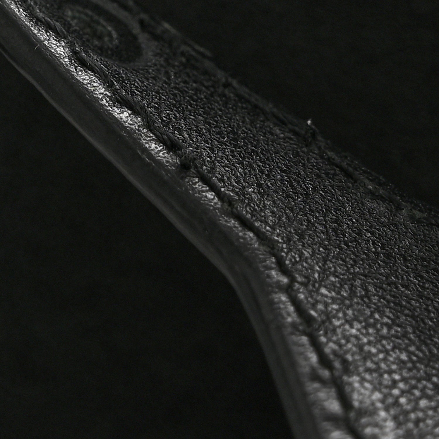Calfskin Medium Box Bag Black