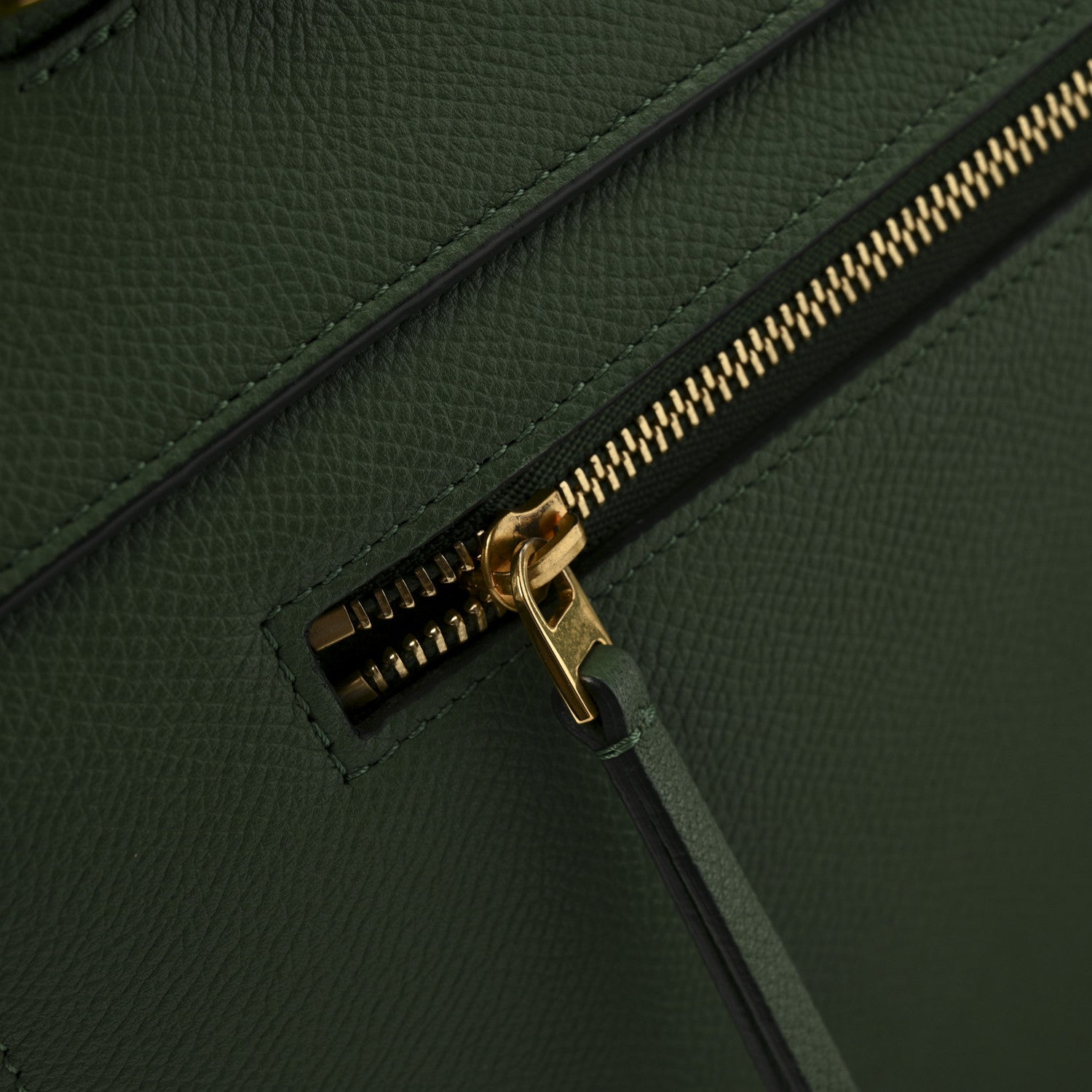 Grained Calfskin Mini Belt Bag Mint