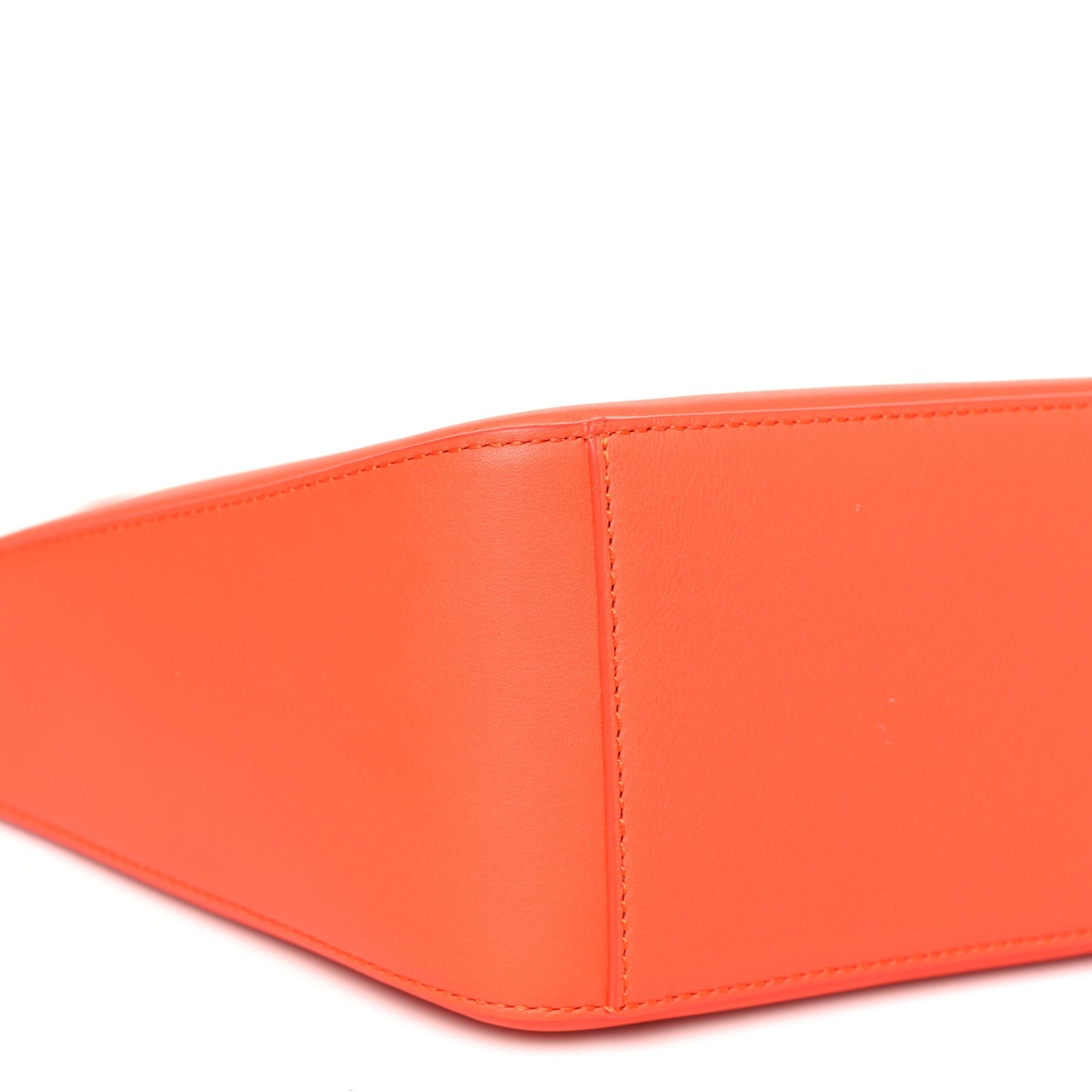Calfskin Mini Hammock Hobo Vivid Orange