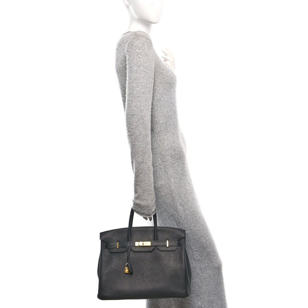 Togo Birkin 35 Black