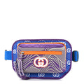Jersey GG Monogram All Over Sporty Belt Bag Grey White Multicolor
