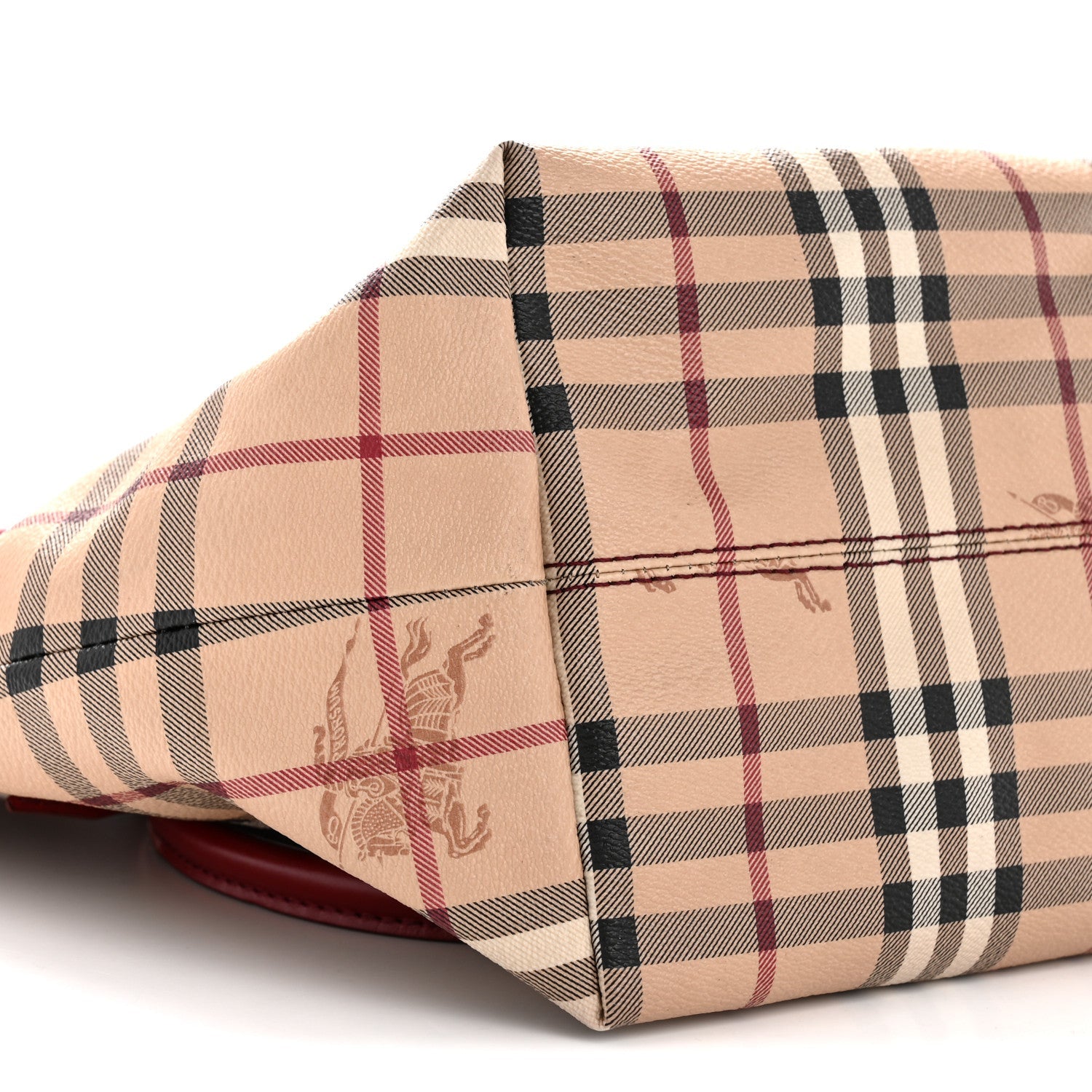 Haymarket Check Small Salisbury Tote Military Red