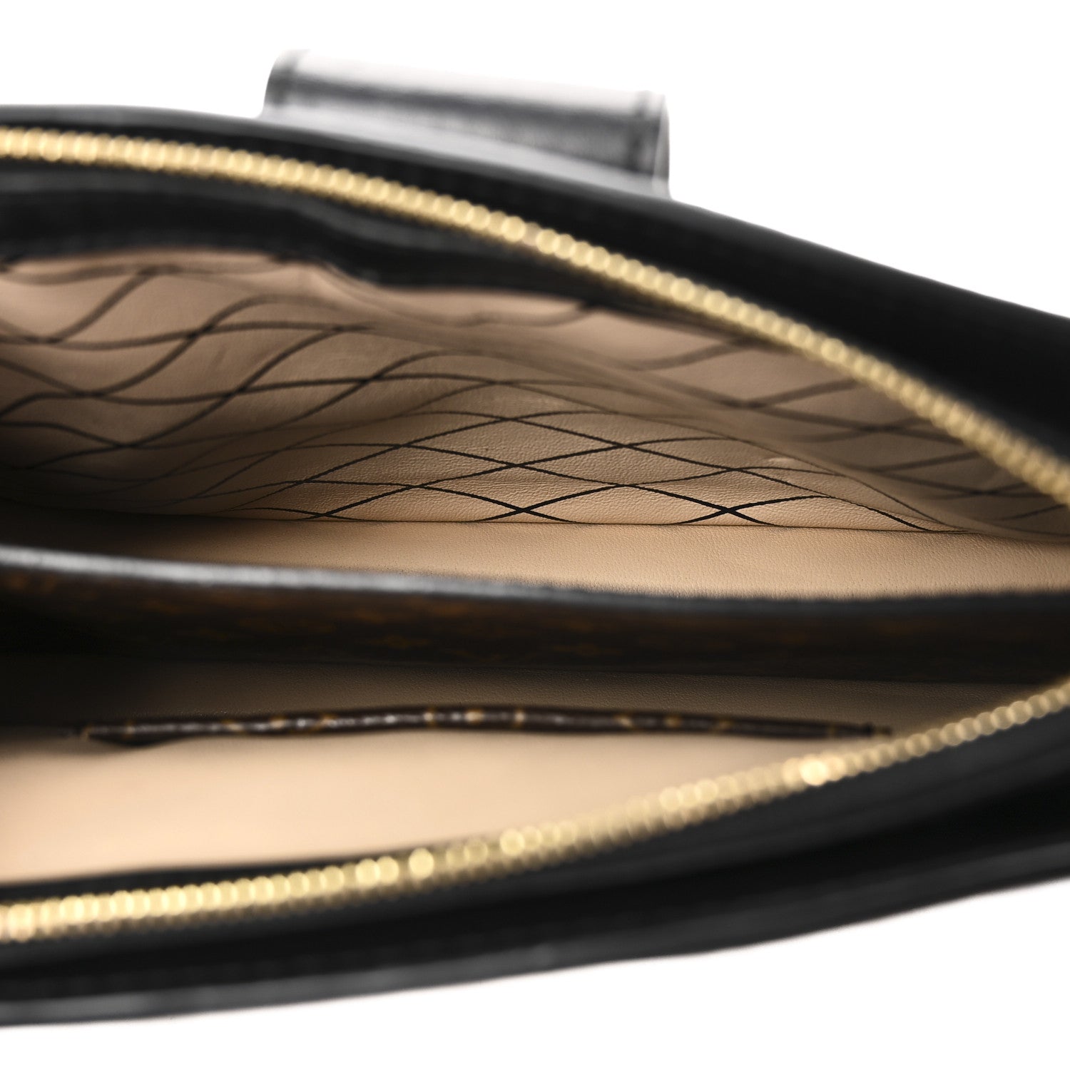 Reverse Monogram Trunk Clutch
