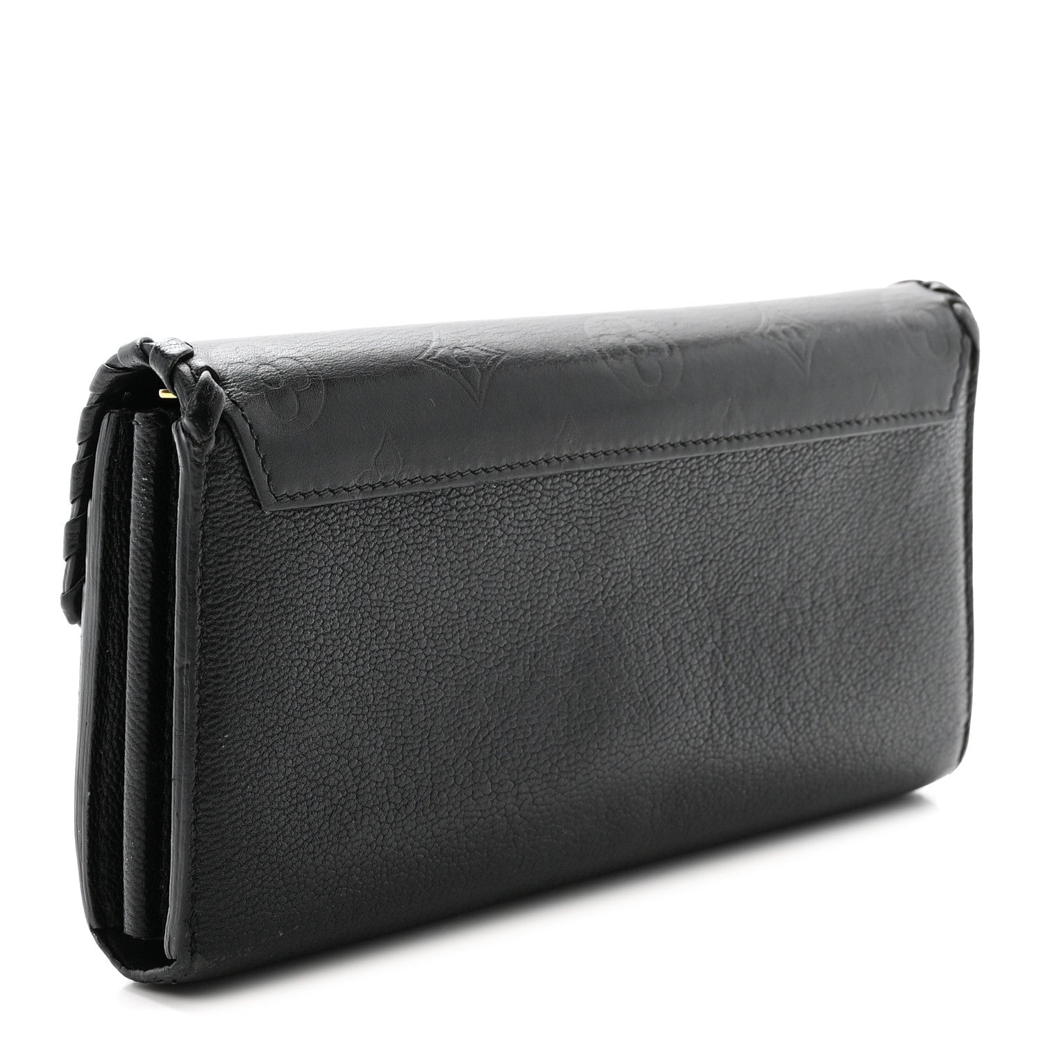 Monogram Cuir Plume Very Wallet Black