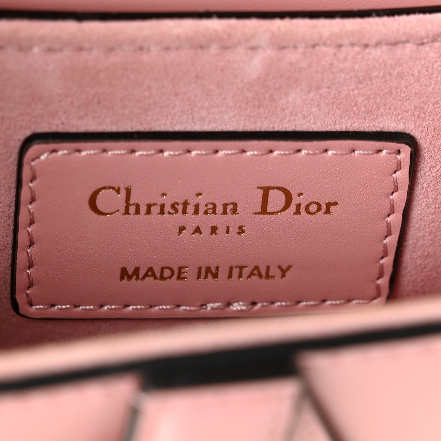 Smooth Calfskin Mini Saddle Bag Antique Pink