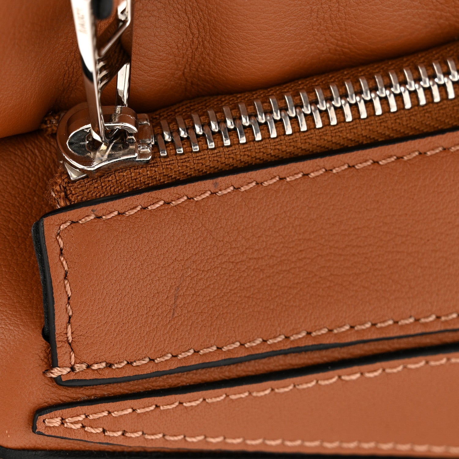 Calfskin Small Puzzle Bag Tan