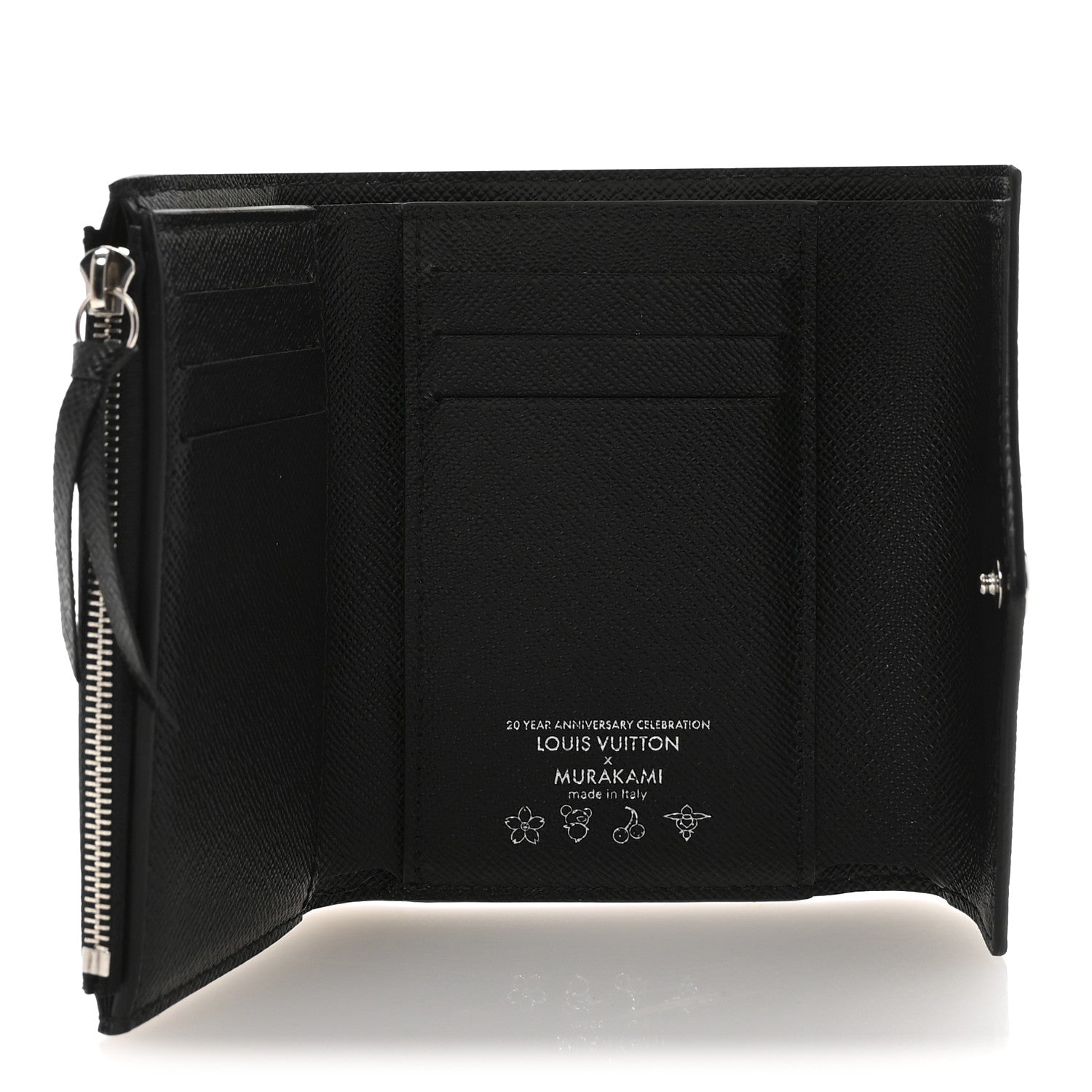 LV x TM Monogram Multicolor Victorine Wallet Black