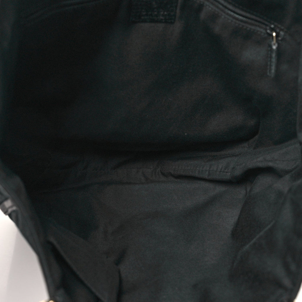 Monogram Small Abbey Tote Black