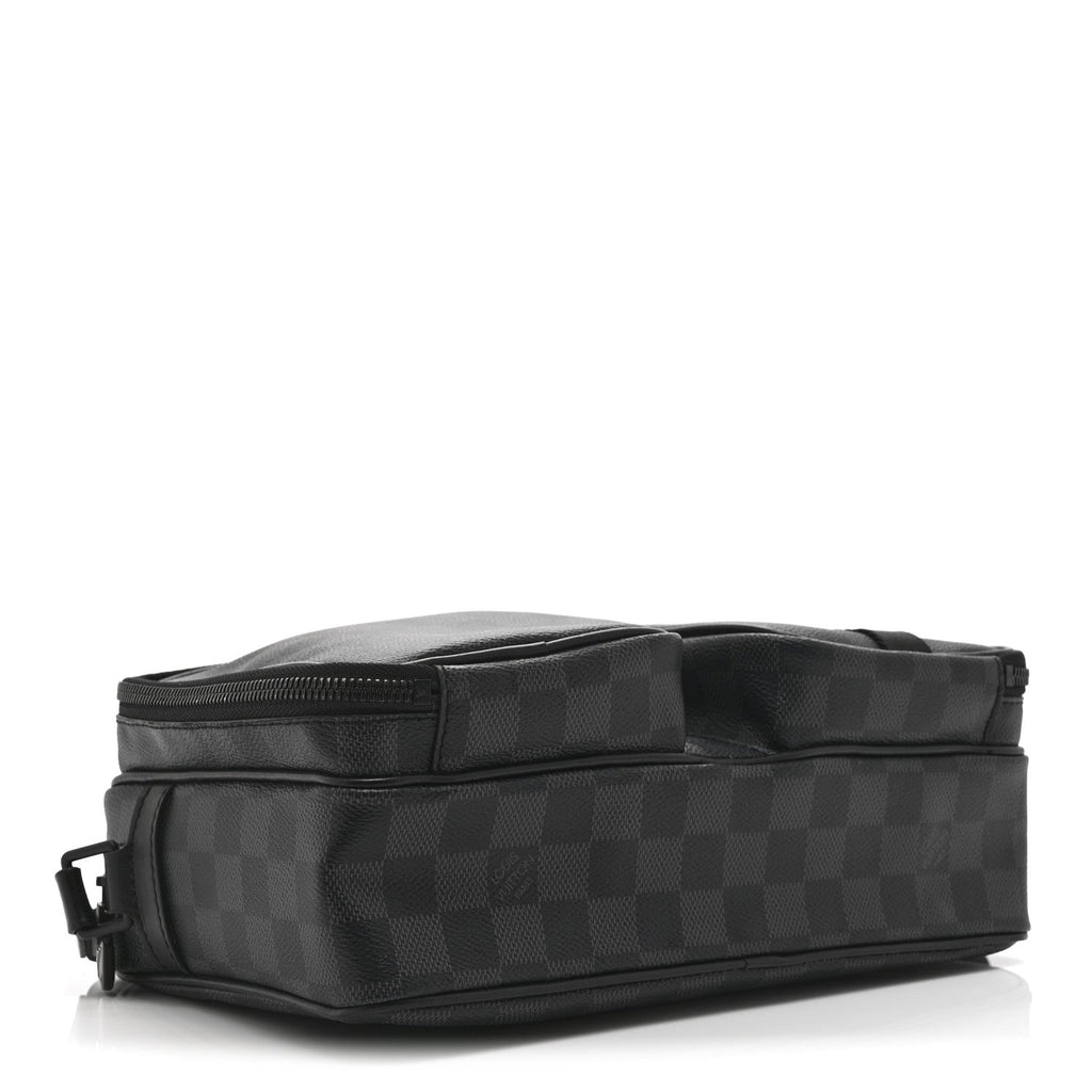 Damier Graphite Utility Messenger