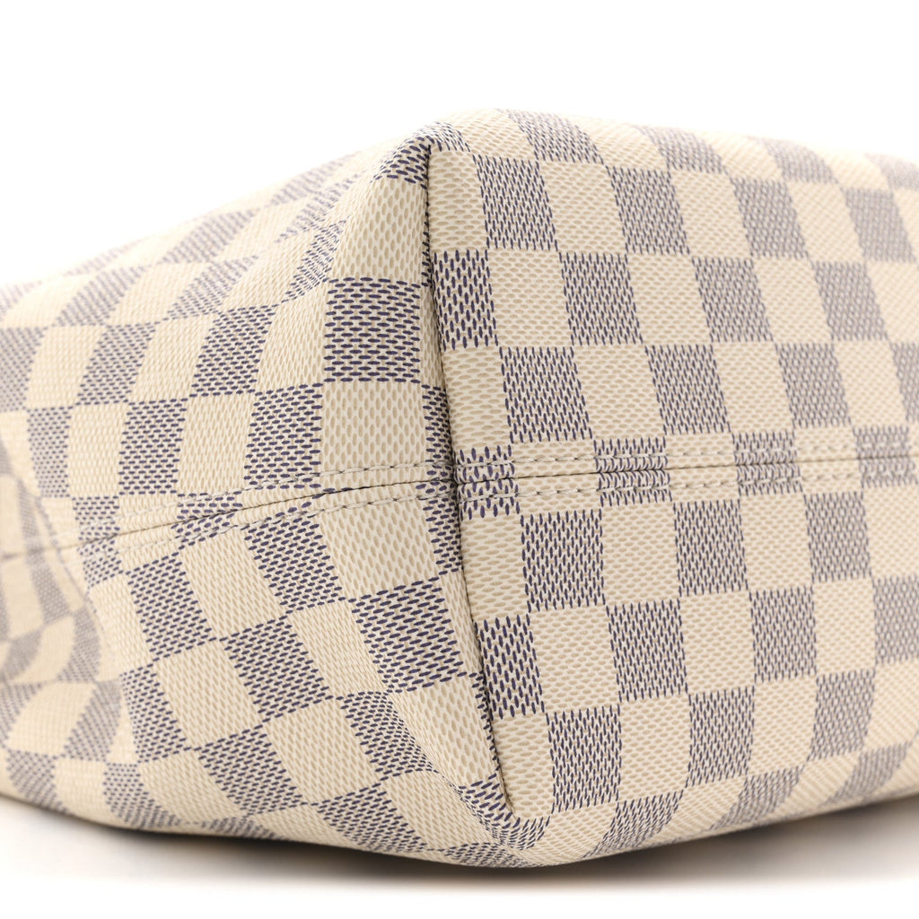 Damier Azur Graceful PM Rose Ballerine