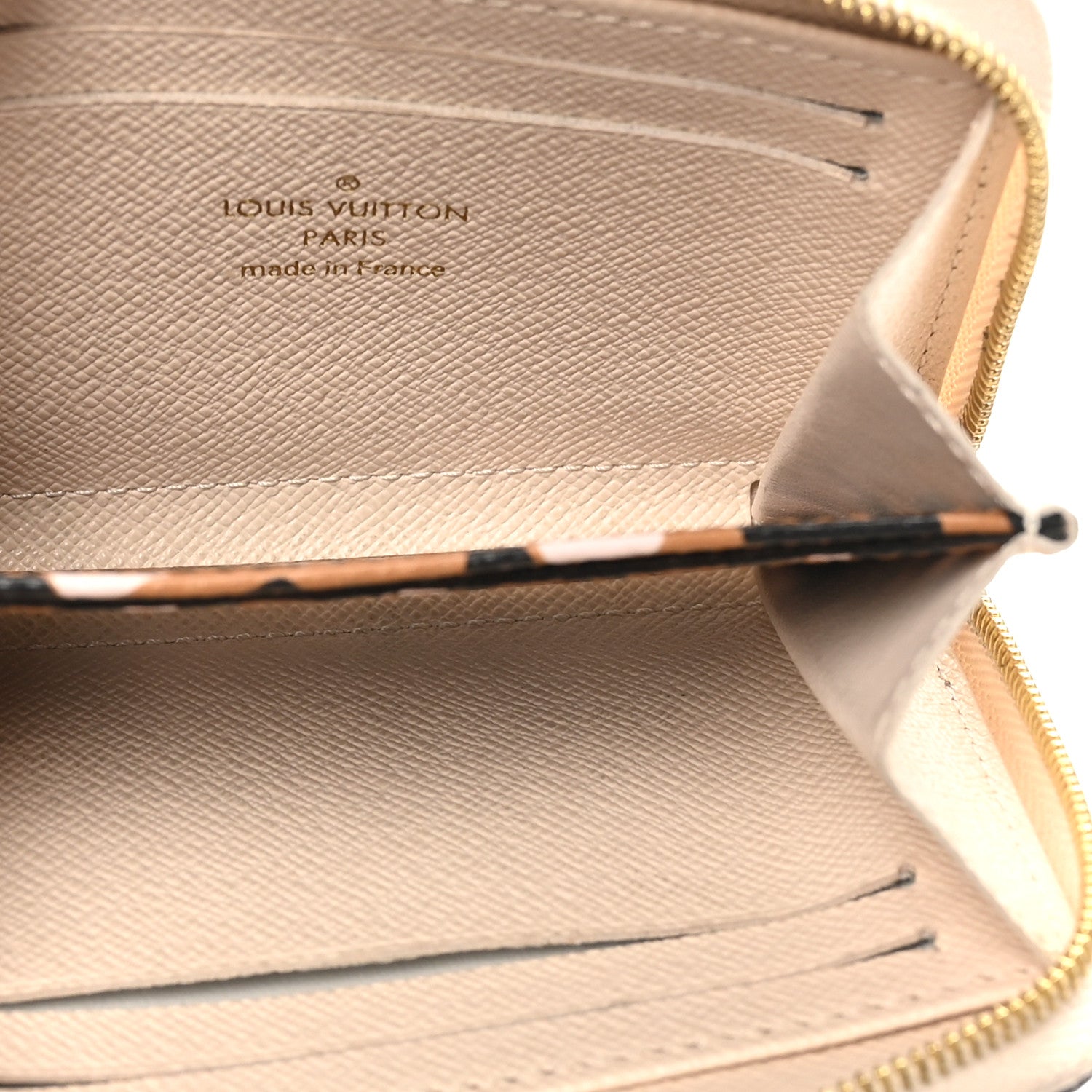 Monogram Giant Wild At Heart Zippy Coin Purse Creme