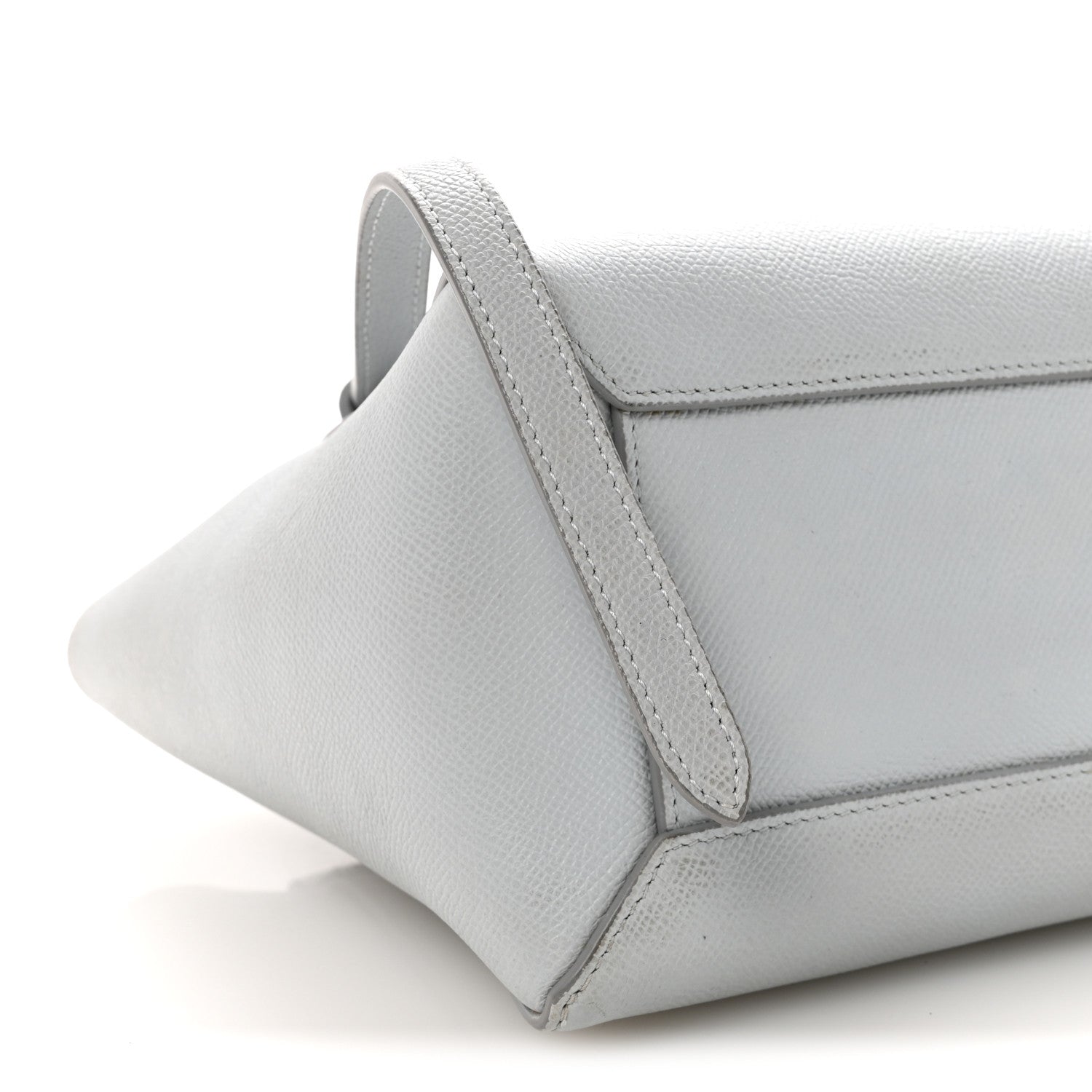 Grained Calfskin Micro Belt Bag Cloud