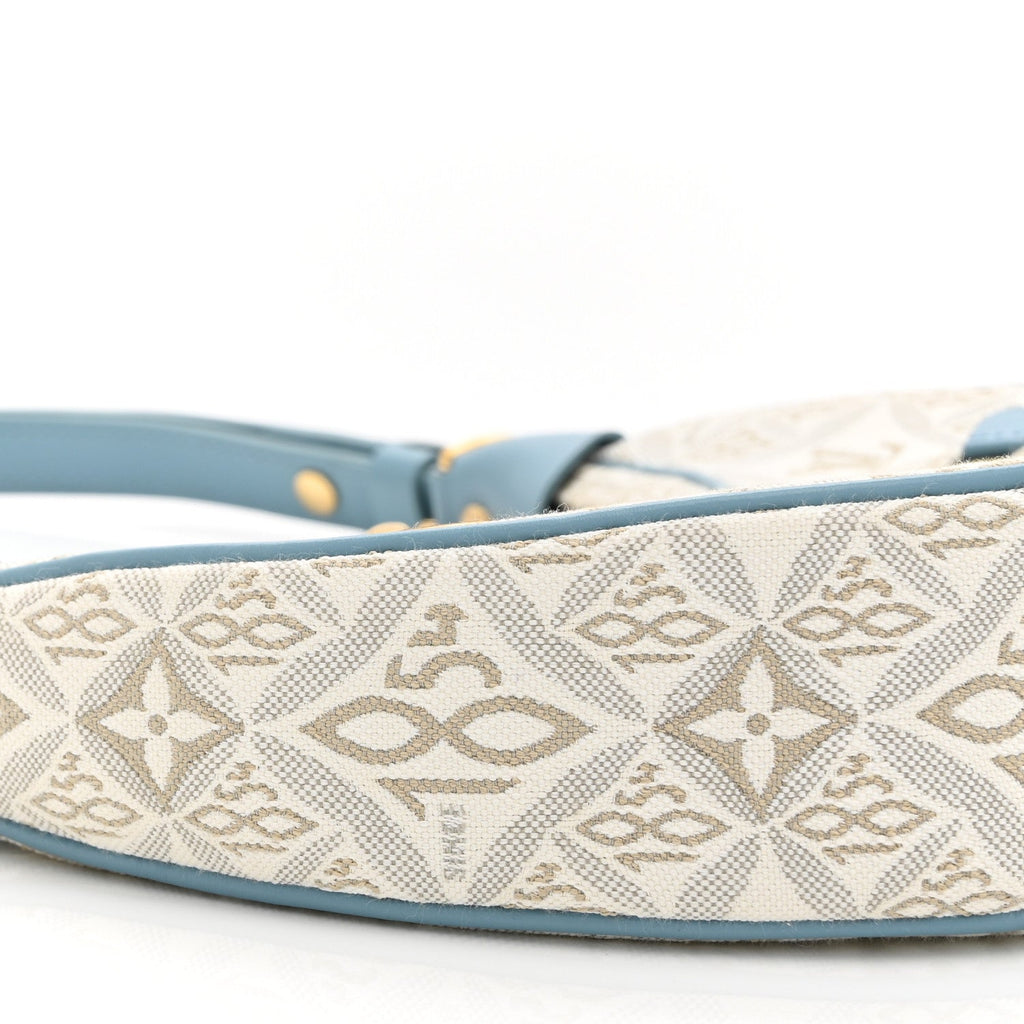 Jacquard Since 1854 Loop White Blue