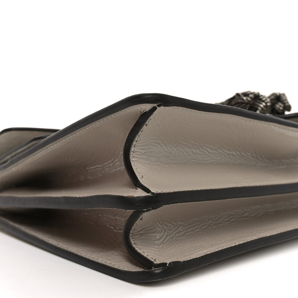 Crinkled Patent Small Dionysus Shoulder Bag Sphinx