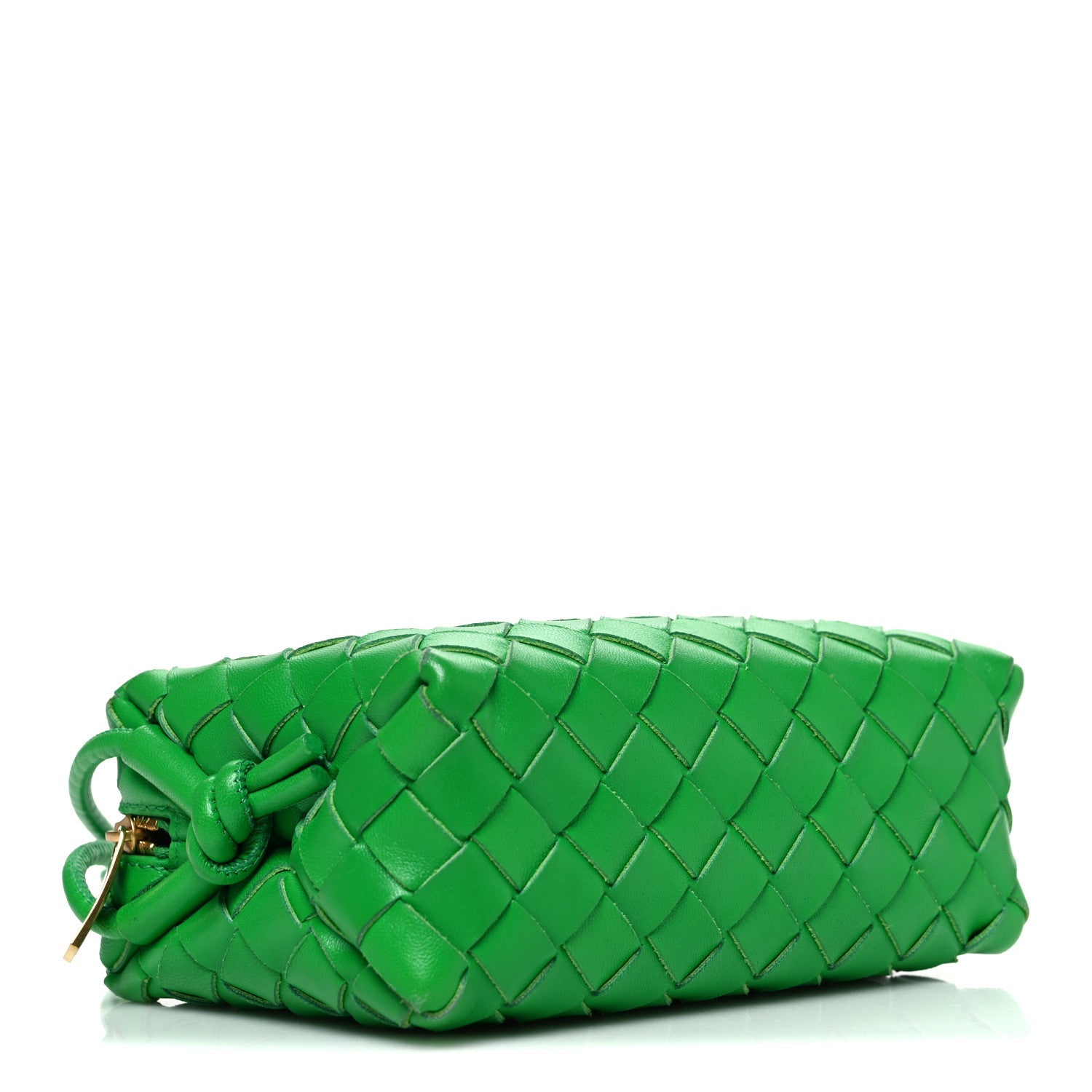 Nappa Intrecciato Mini Loop Camera Bag Parakeet