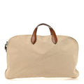 Natural Barenia Canvas Victoria Travel Briefcase Fauve
