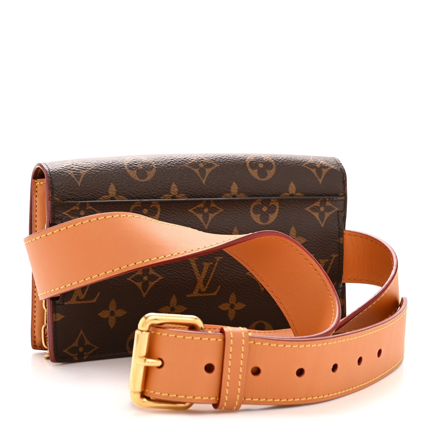 Monogram S Lock Belt Pouch MM