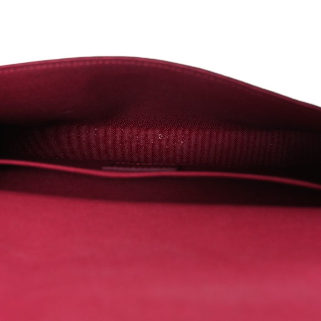Monogram Pochette Felicie Chain Wallet Fuchsia