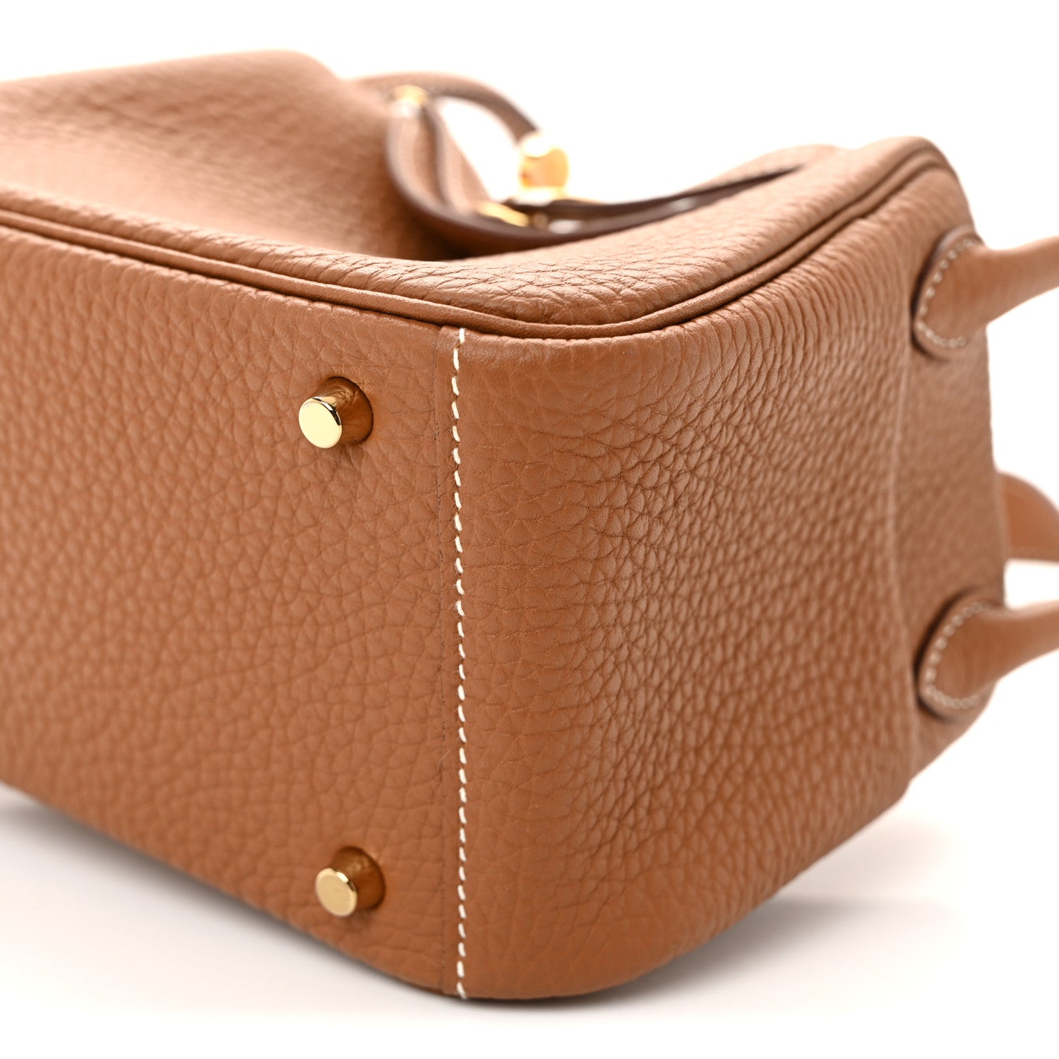 Taurillon Clemence Mini Lindy 20 Gold