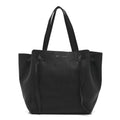 Soft Grained Calfskin Small Belt Cabas Phantom Black