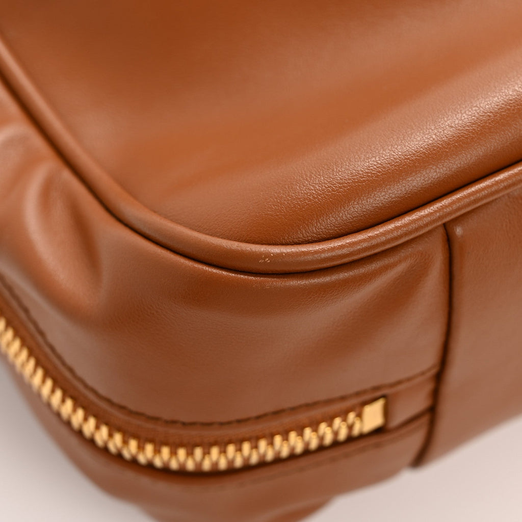 Soft Calf Softy Large Beau Top Handle Bag Cognac
