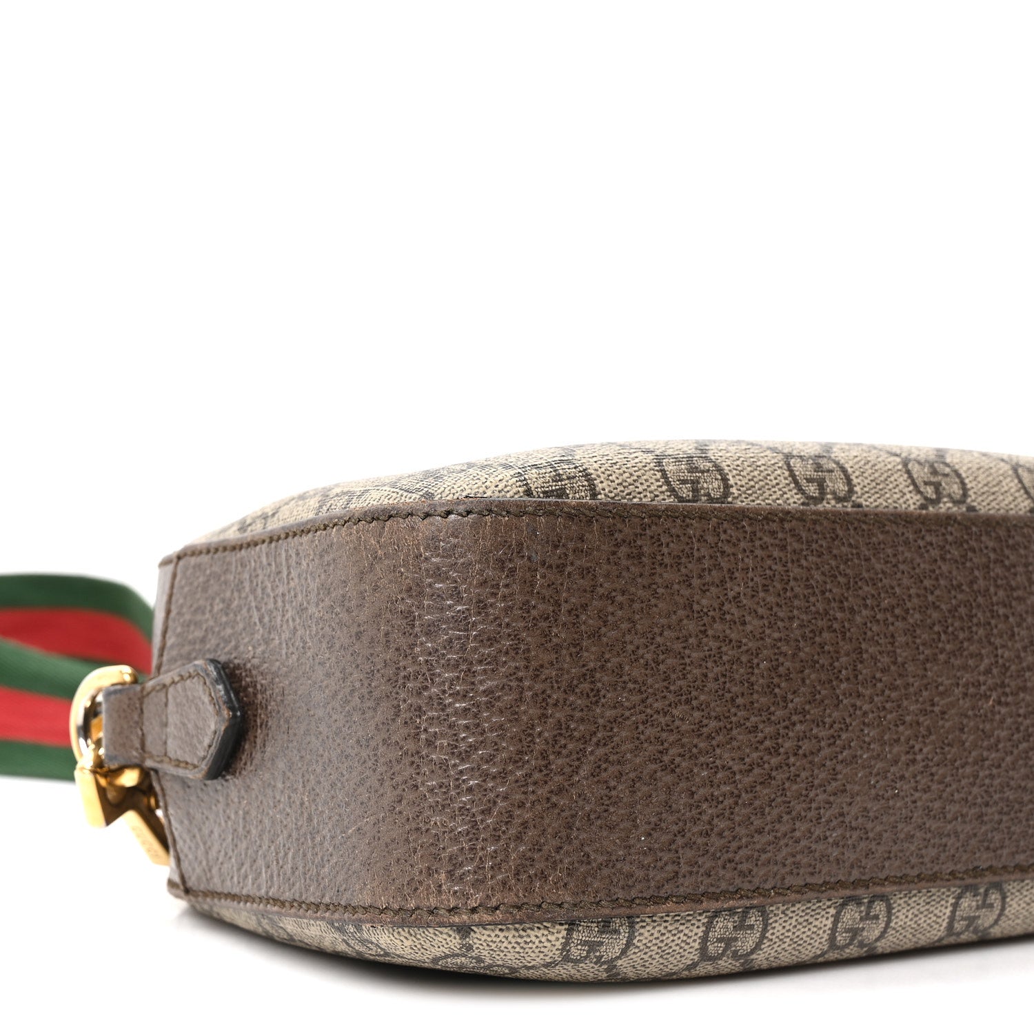 GG Supreme Monogram Web Neo Vintage Shoulder Bag Beige New Acero Crop