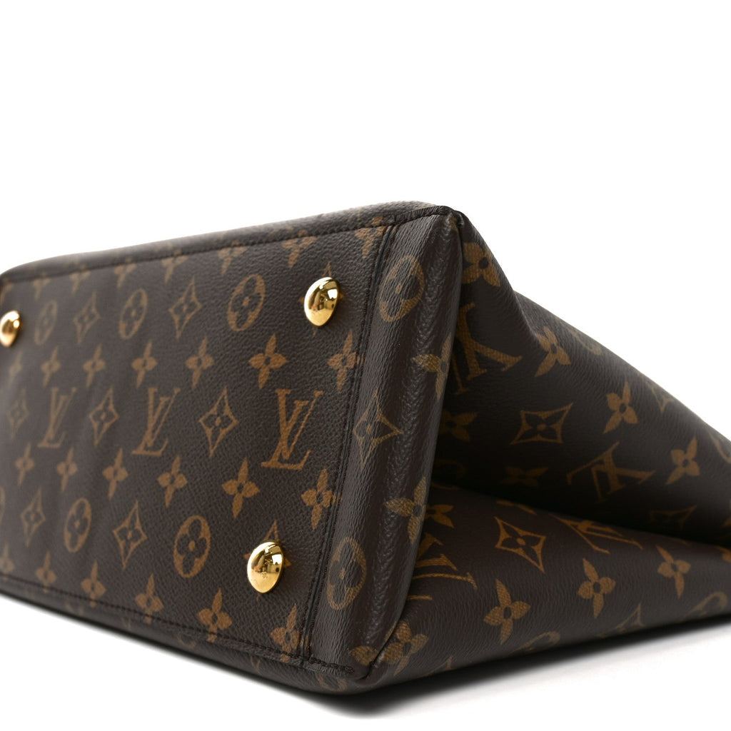 Monogram Flower Tote Black